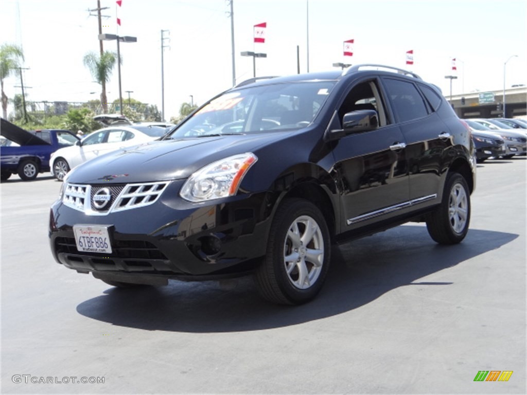 2011 Rogue SV - Black Amethyst / Black photo #6