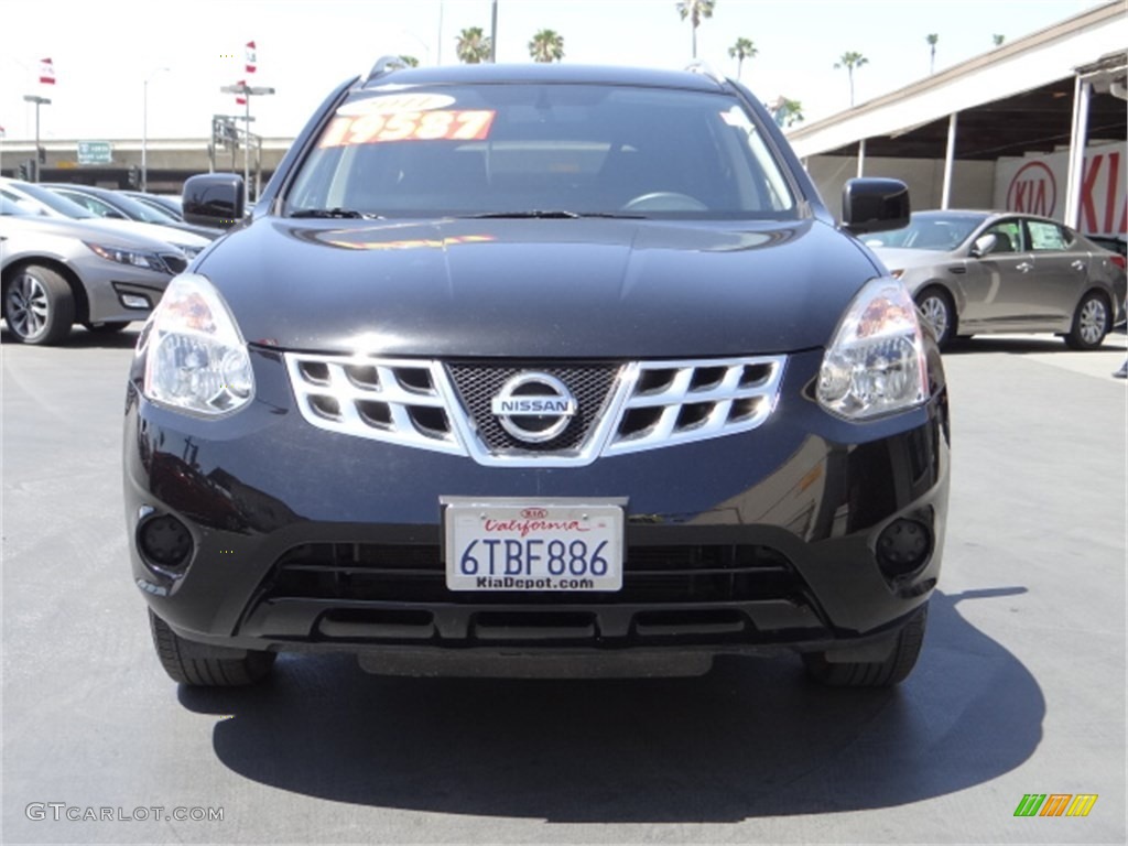 2011 Rogue SV - Black Amethyst / Black photo #7