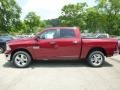 2014 Deep Cherry Red Crystal Pearl Ram 1500 Big Horn Crew Cab 4x4  photo #2