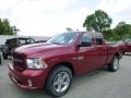 2014 Deep Cherry Red Crystal Pearl Ram 1500 Express Quad Cab 4x4  photo #1