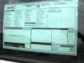  2015 Sierra 2500HD Regular Cab Chassis Window Sticker
