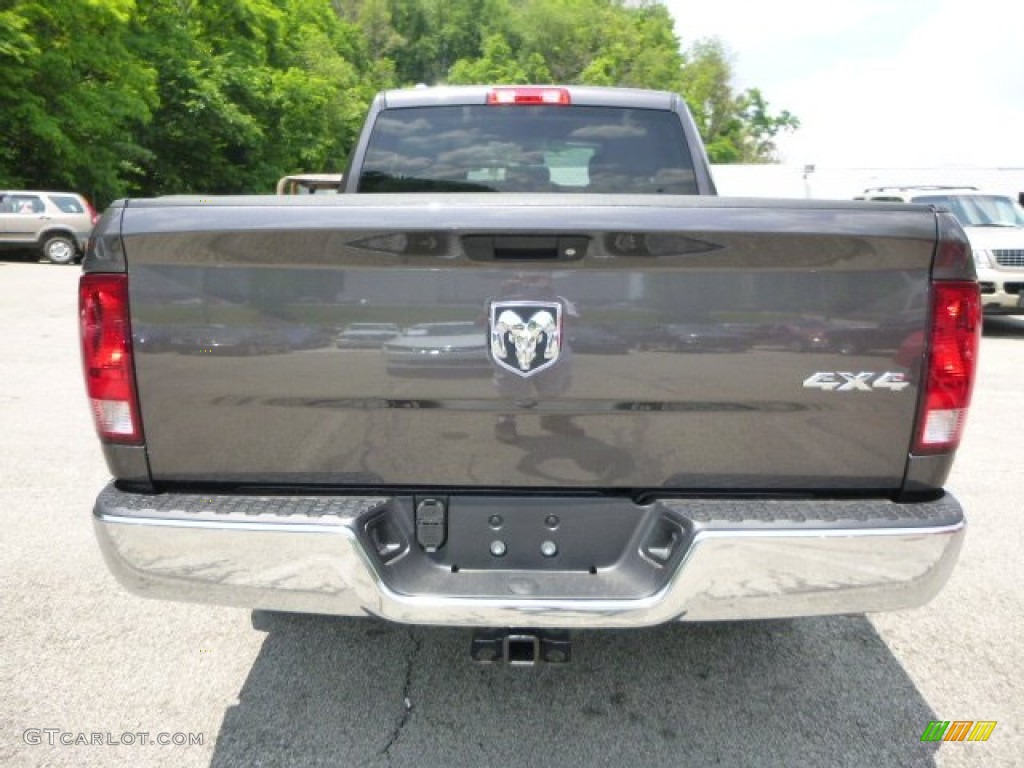 2014 1500 Tradesman Quad Cab 4x4 - Granite Crystal Metallic / Black/Diesel Gray photo #4