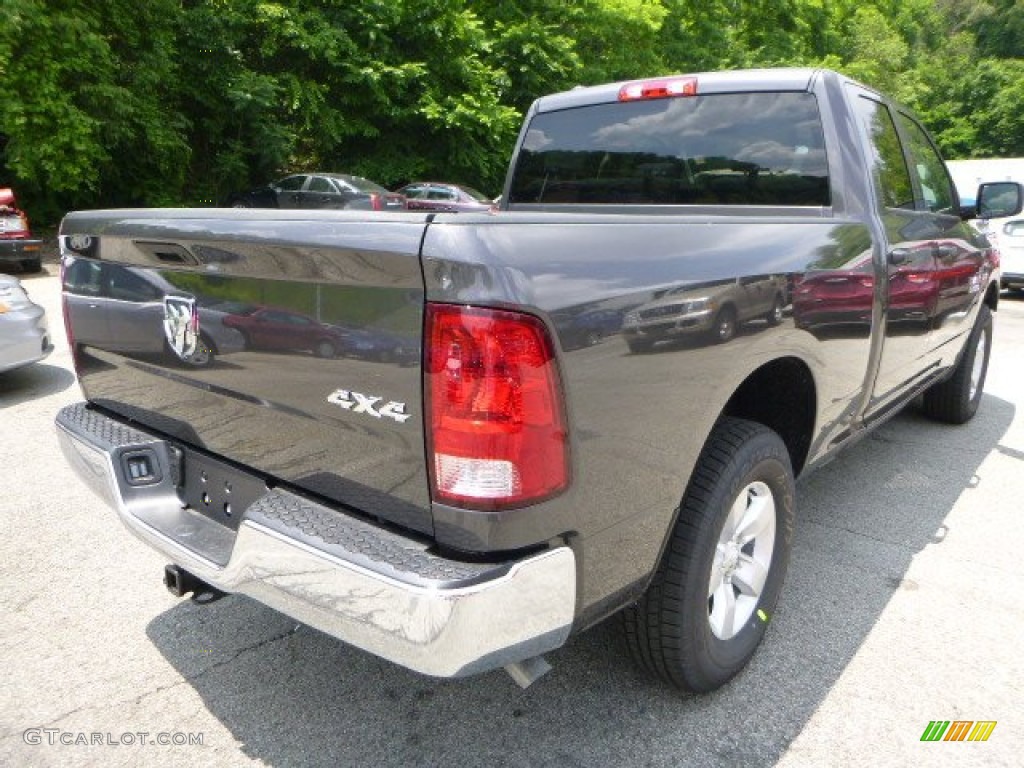 2014 1500 Tradesman Quad Cab 4x4 - Granite Crystal Metallic / Black/Diesel Gray photo #5