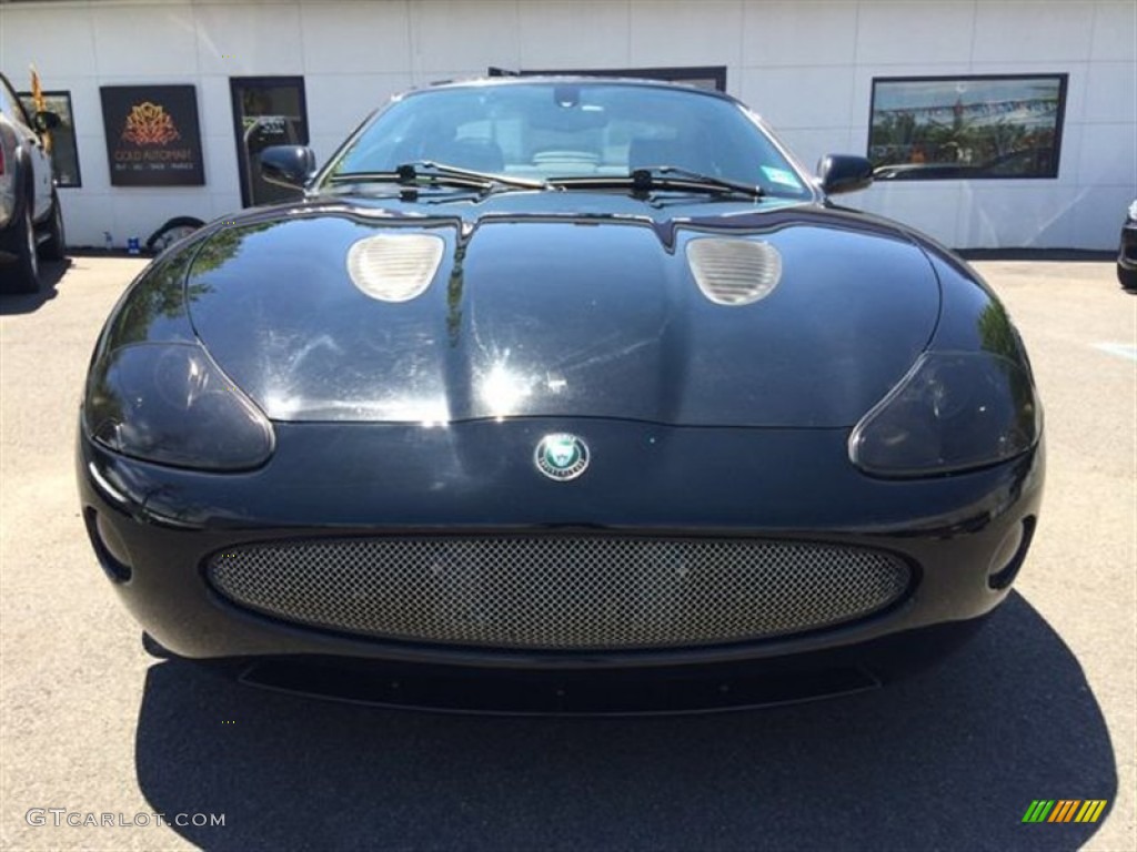 Ebony Black 2005 Jaguar XK XKR Coupe Exterior Photo #94679365