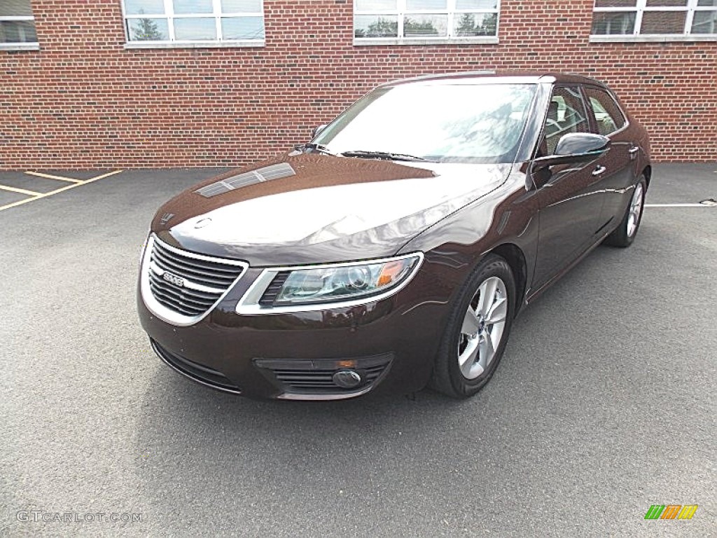 2011 9-5 Turbo4 Sedan - Java Brown Metallic / Parchment photo #1