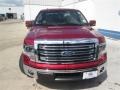2014 Ruby Red Ford F150 Lariat SuperCrew  photo #1