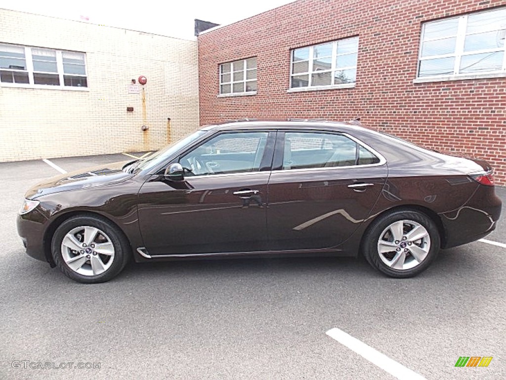 2011 9-5 Turbo4 Sedan - Java Brown Metallic / Parchment photo #2