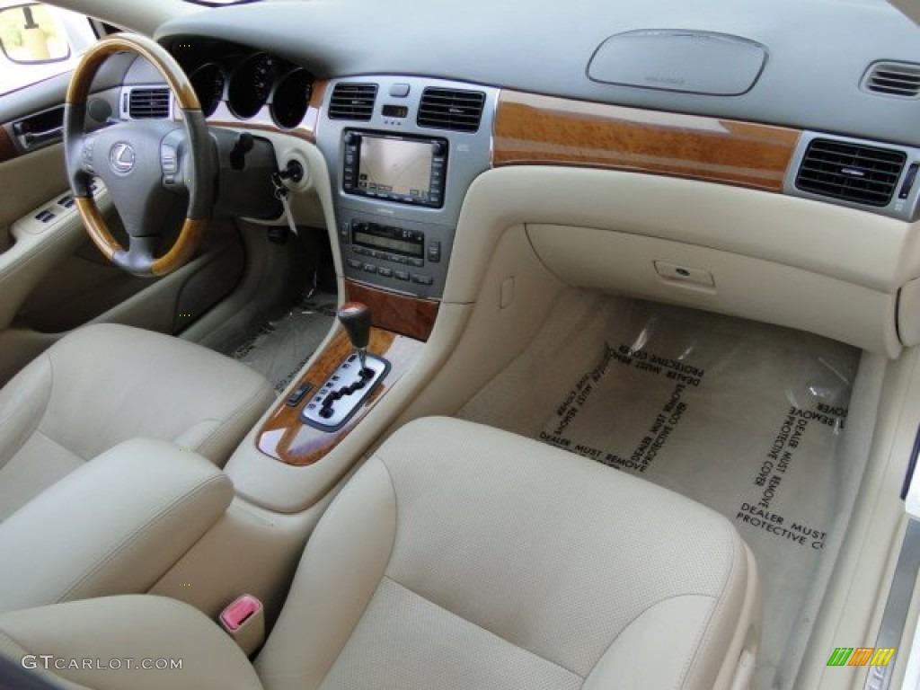 2005 Lexus ES 330 Cashmere Dashboard Photo #94680451