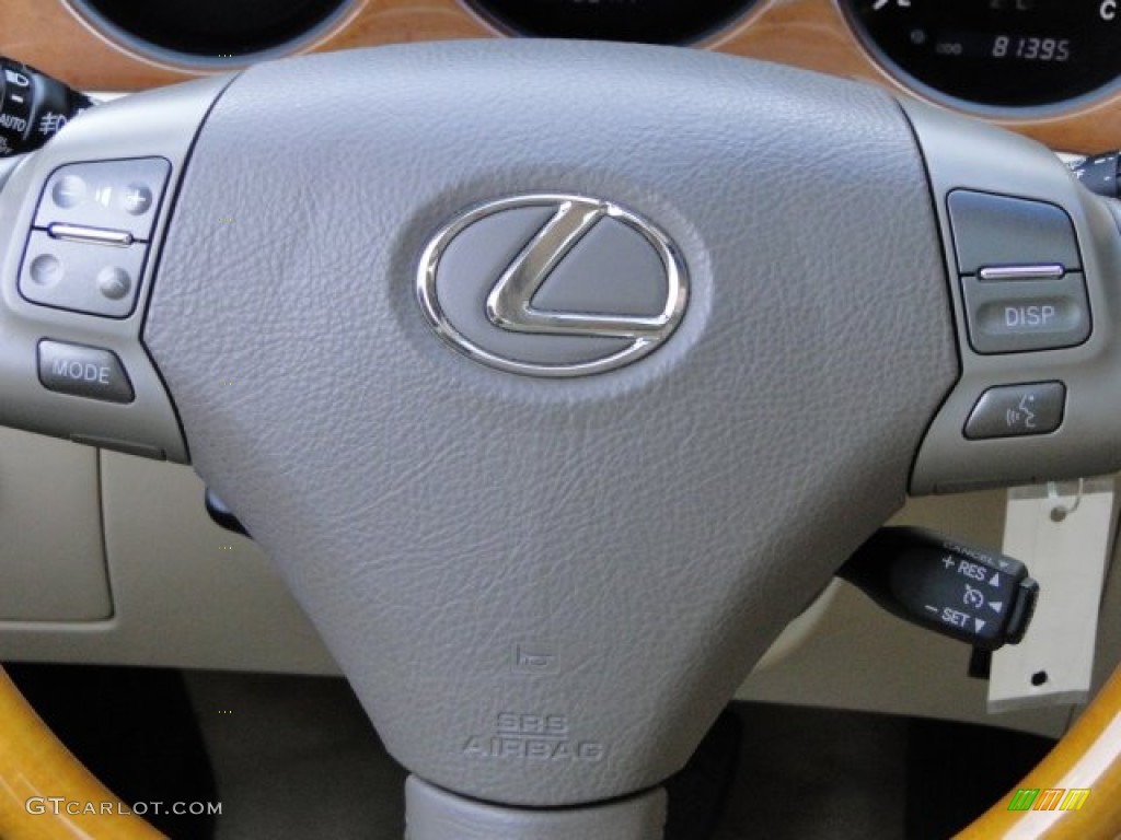 2005 Lexus ES 330 Cashmere Steering Wheel Photo #94680493