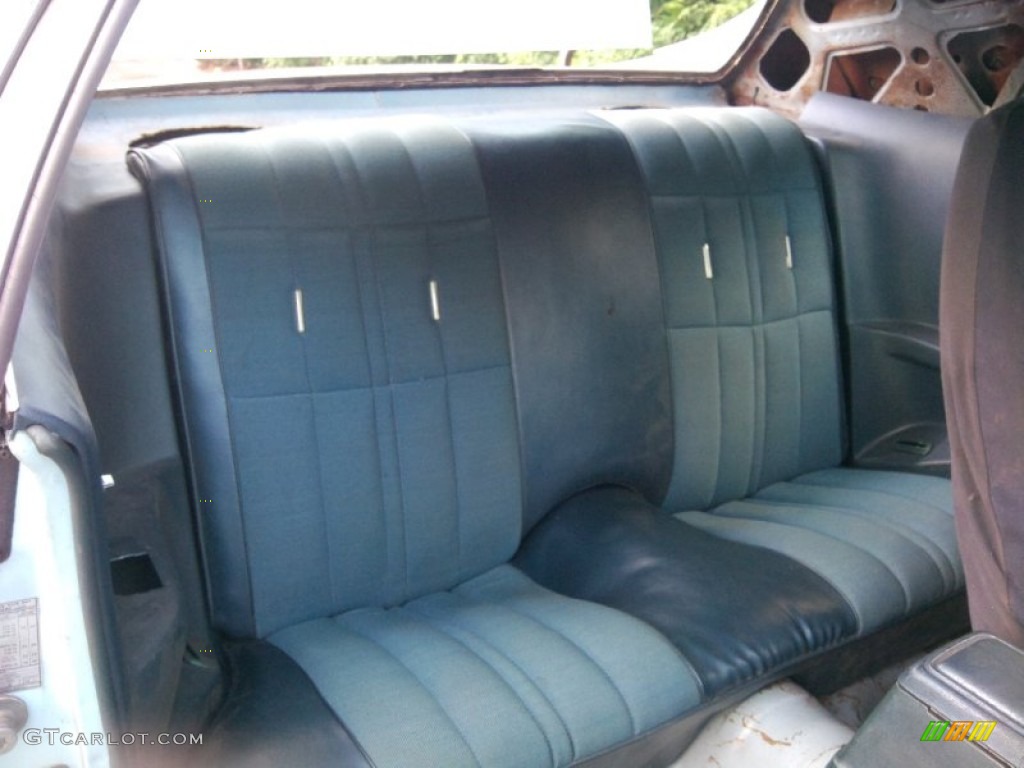 1973 Mustang Hardtop Grande - Light Blue / Blue photo #8