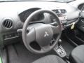  2014 Mirage DE Black Interior