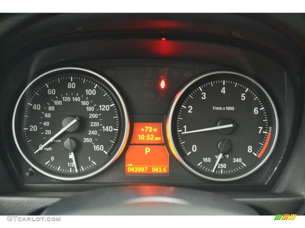 2012 BMW 3 Series 335i Coupe Gauges Photo #94686819