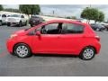 2013 Absolutely Red Toyota Yaris LE 5 Door  photo #4