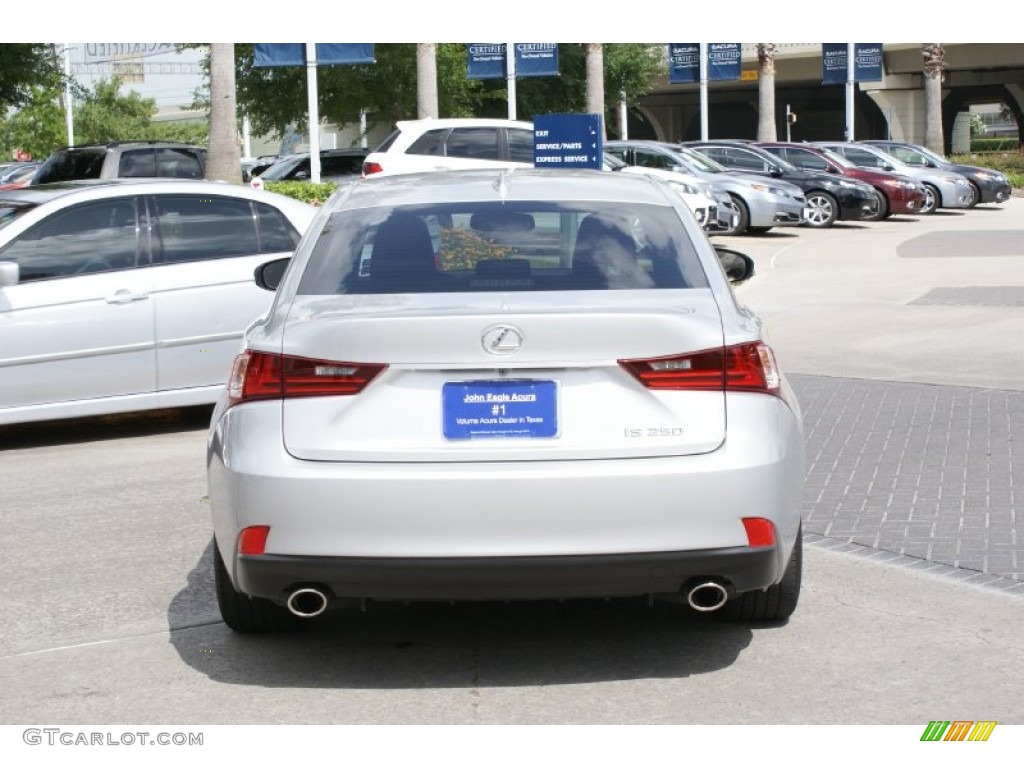 2014 IS 250 - Silver Lining Metallic / Light Gray photo #5