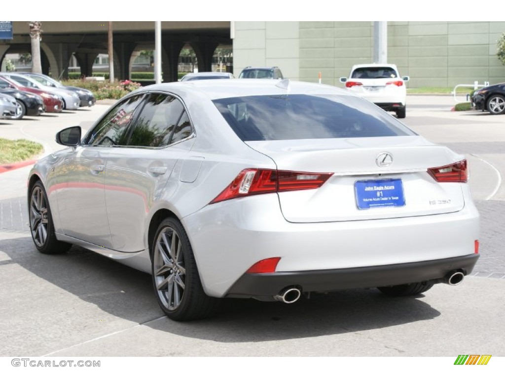 2014 IS 250 - Silver Lining Metallic / Light Gray photo #8