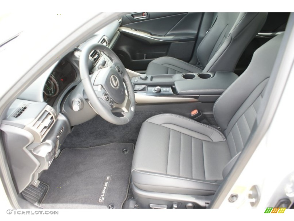 Light Gray Interior 2014 Lexus IS 250 Photo #94689292
