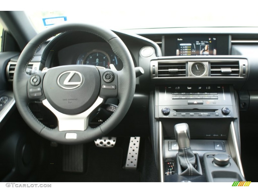 2014 Lexus IS 250 Light Gray Dashboard Photo #94689487