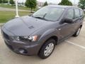 Graphite Gray Pearl 2010 Mitsubishi Outlander ES