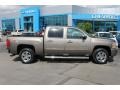 2013 Mocha Steel Metallic Chevrolet Silverado 1500 LTZ Crew Cab 4x4  photo #1