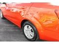 Inferno Orange Metallic - Sonic LT Sedan Photo No. 4