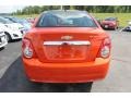 Inferno Orange Metallic - Sonic LT Sedan Photo No. 6