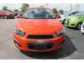 Inferno Orange Metallic - Sonic LT Sedan Photo No. 8