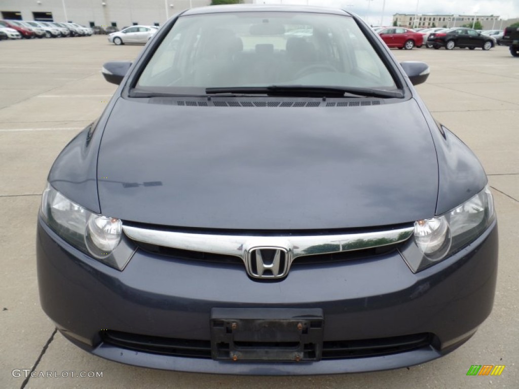 2006 Civic Hybrid Sedan - Magnetic Pearl / Ivory photo #3