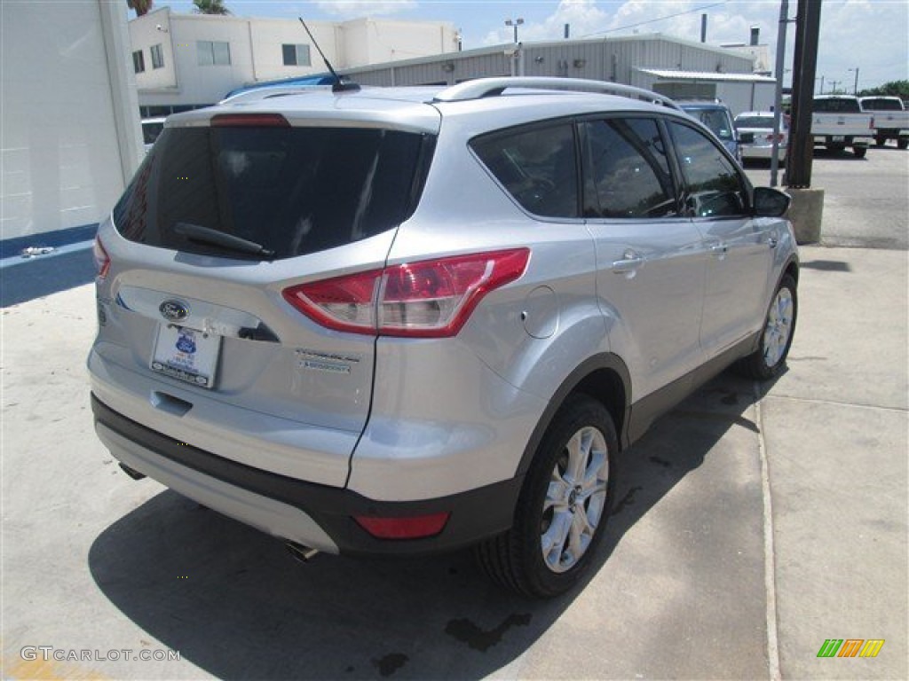 2014 Escape Titanium 1.6L EcoBoost - Ingot Silver / Charcoal Black photo #6