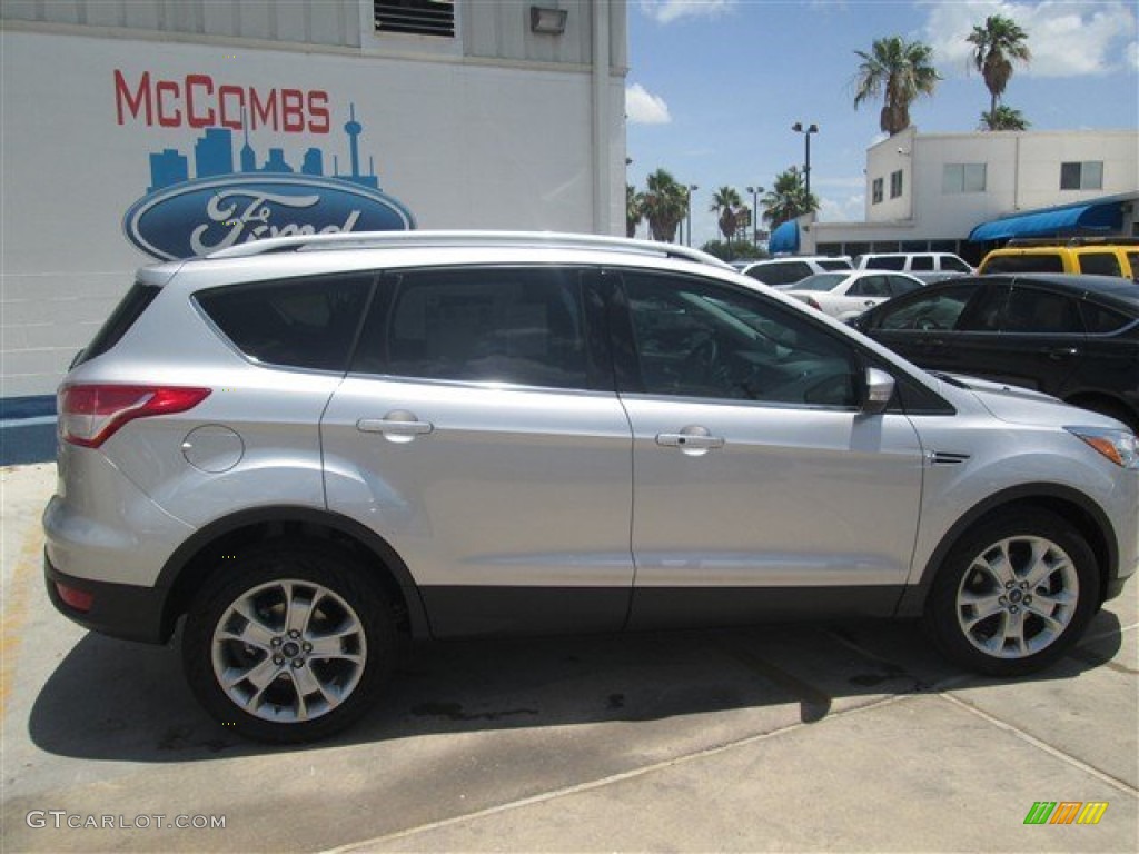 2014 Escape Titanium 1.6L EcoBoost - Ingot Silver / Charcoal Black photo #7