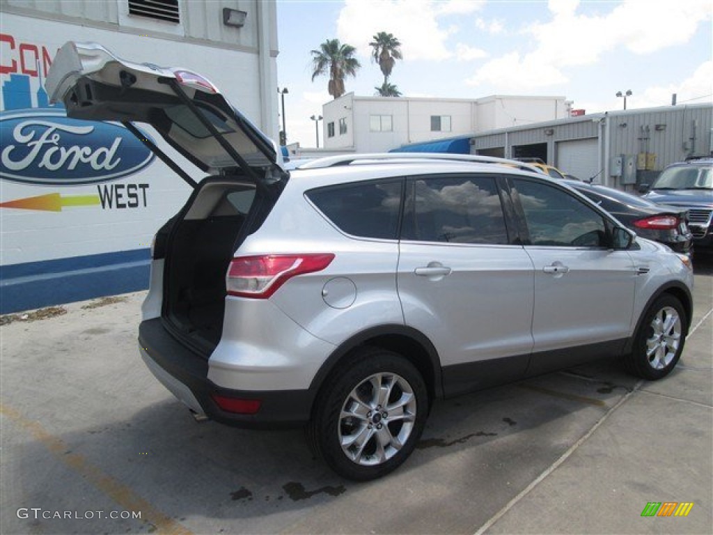 2014 Escape Titanium 1.6L EcoBoost - Ingot Silver / Charcoal Black photo #13