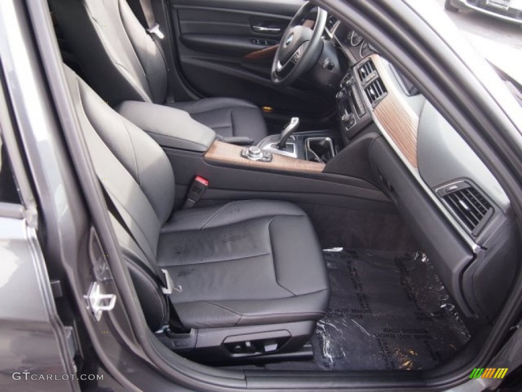 2013 3 Series 335i xDrive Sedan - Mineral Grey Metallic / Black photo #3