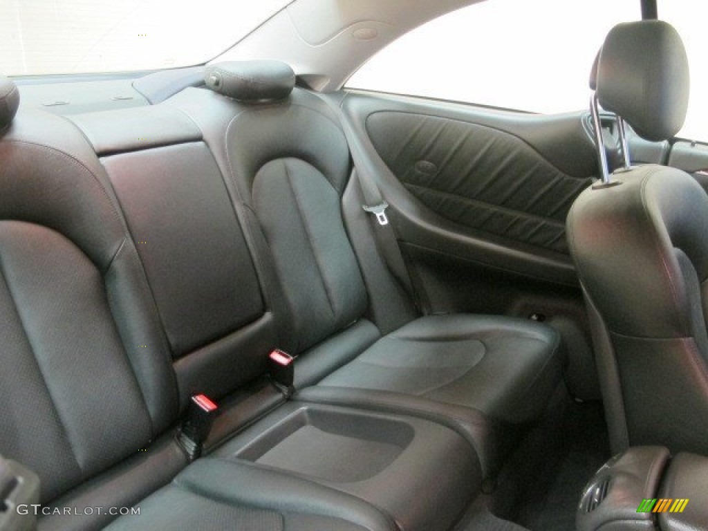Charcoal Interior 2005 Mercedes-Benz CLK 320 Coupe Photo #94693255