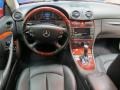 Charcoal 2005 Mercedes-Benz CLK 320 Coupe Dashboard