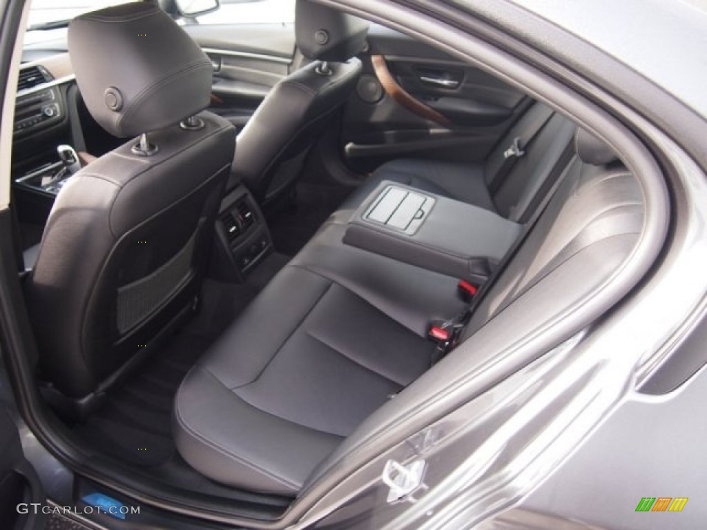 2013 BMW 3 Series 335i xDrive Sedan Rear Seat Photo #94693294