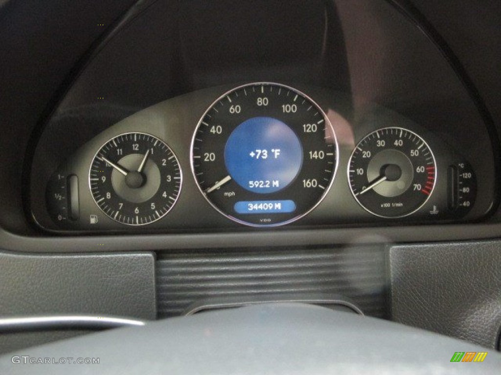 2005 Mercedes-Benz CLK 320 Coupe Gauges Photo #94693303