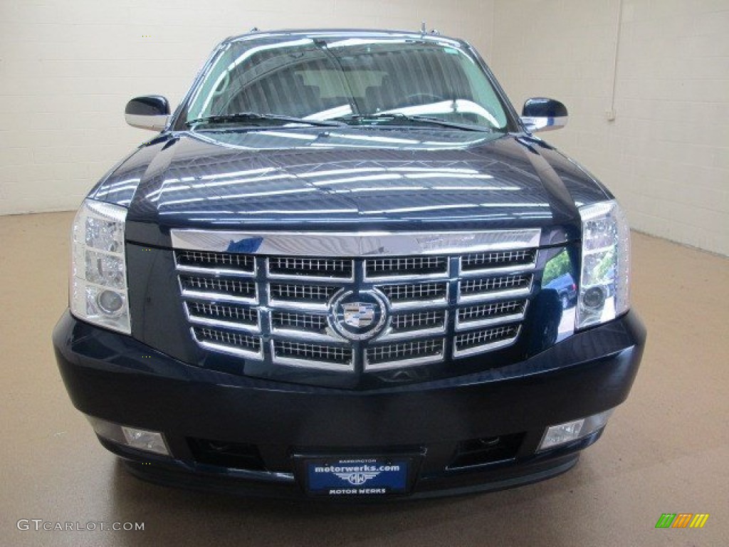 2008 Escalade ESV AWD - Blue Chip / Ebony photo #2