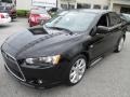 Tarmac Black Pearl 2012 Mitsubishi Lancer GT Exterior