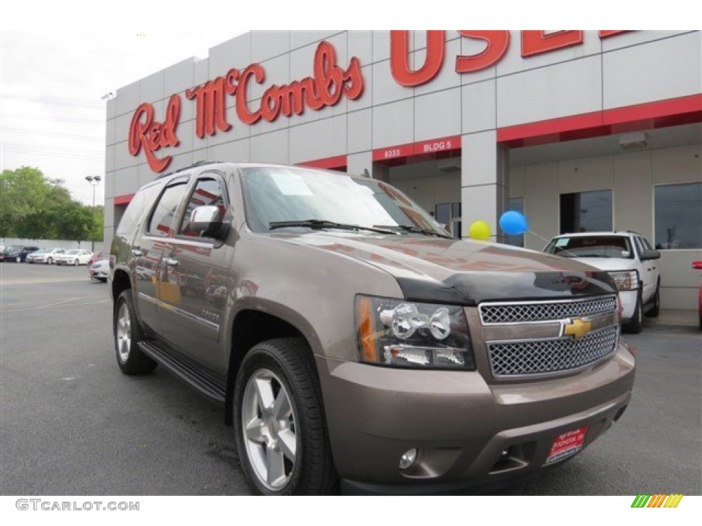 2013 Tahoe LTZ 4x4 - Mocha Steel Metallic / Ebony photo #1