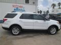 2014 Oxford White Ford Explorer XLT  photo #7