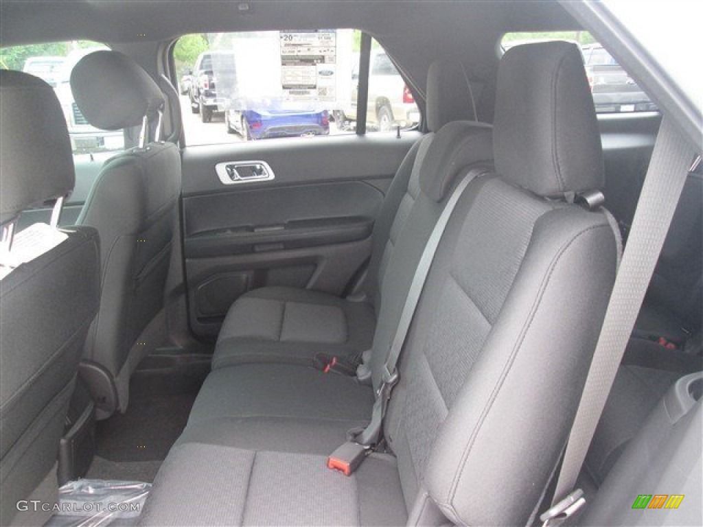2014 Explorer XLT - Oxford White / Charcoal Black photo #11
