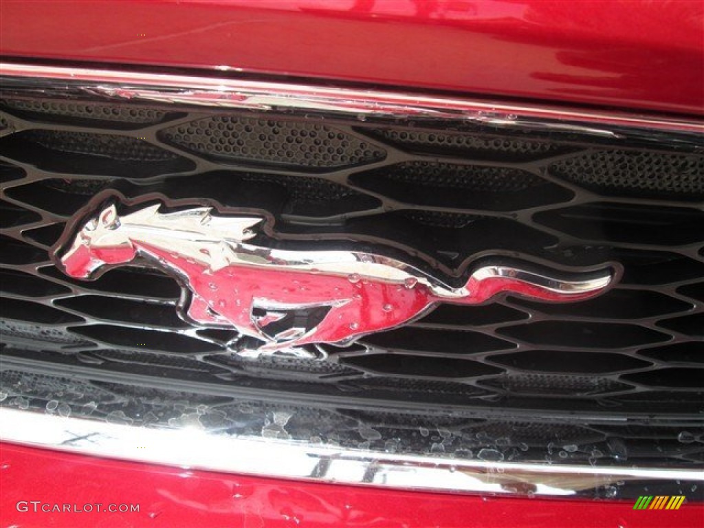 2014 Mustang V6 Coupe - Ruby Red / Charcoal Black photo #10