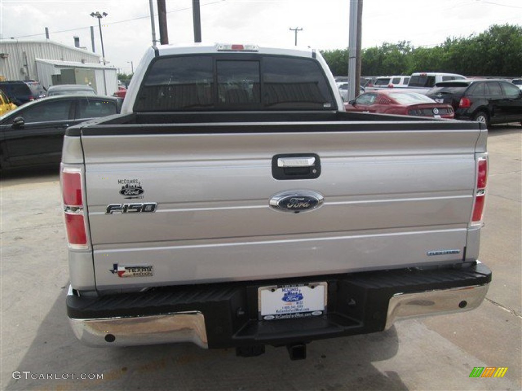 2014 F150 XLT SuperCrew 4x4 - Ingot Silver / Steel Grey photo #5