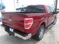 2014 Ruby Red Ford F150 Lariat SuperCrew  photo #6