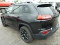 2014 Brilliant Black Crystal Pearl Jeep Cherokee Latitude 4x4  photo #3