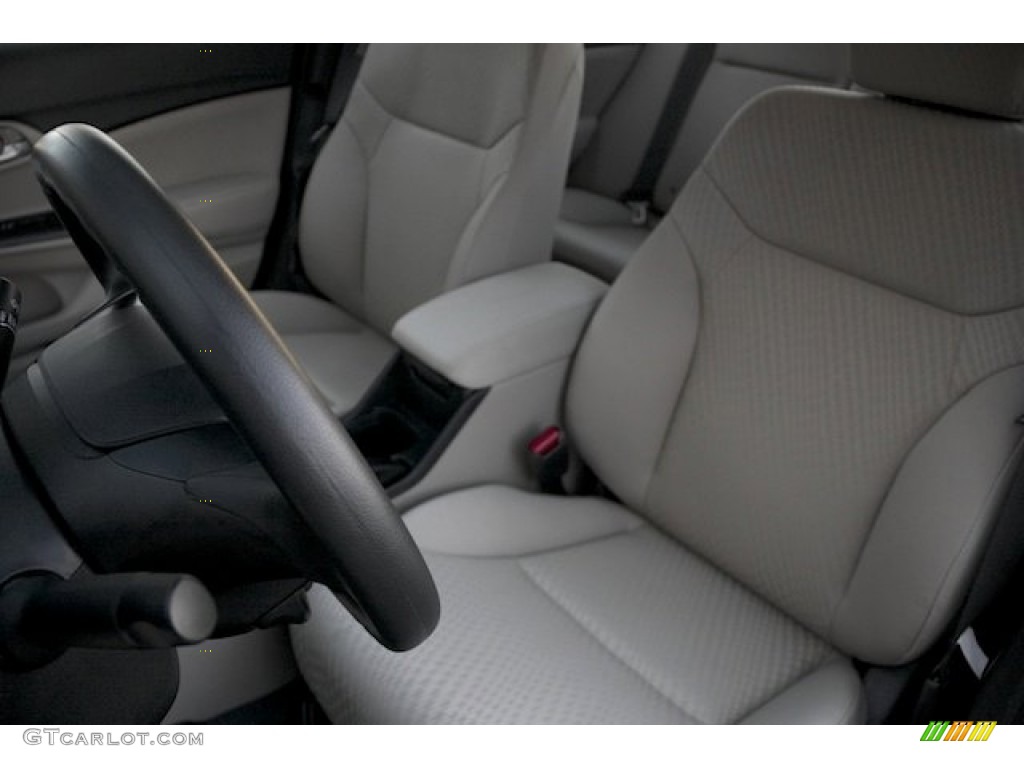 2014 Civic LX Sedan - Crimson Pearl / Beige photo #13