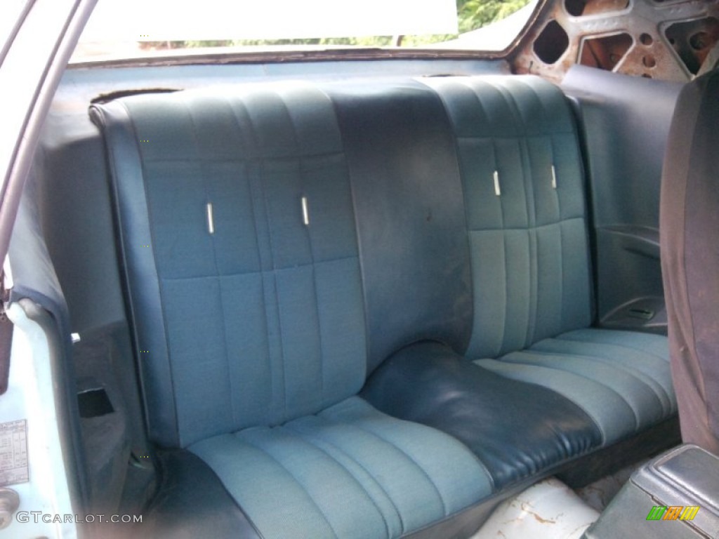 Blue Interior 1973 Ford Mustang Hardtop Grande Photo #94701882