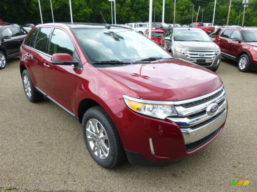 Ruby Red 2014 Ford Edge Limited AWD Exterior Photo #94702674