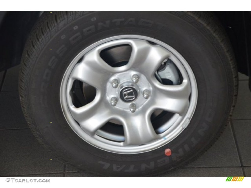 2014 CR-V LX - Alabaster Silver Metallic / Gray photo #3