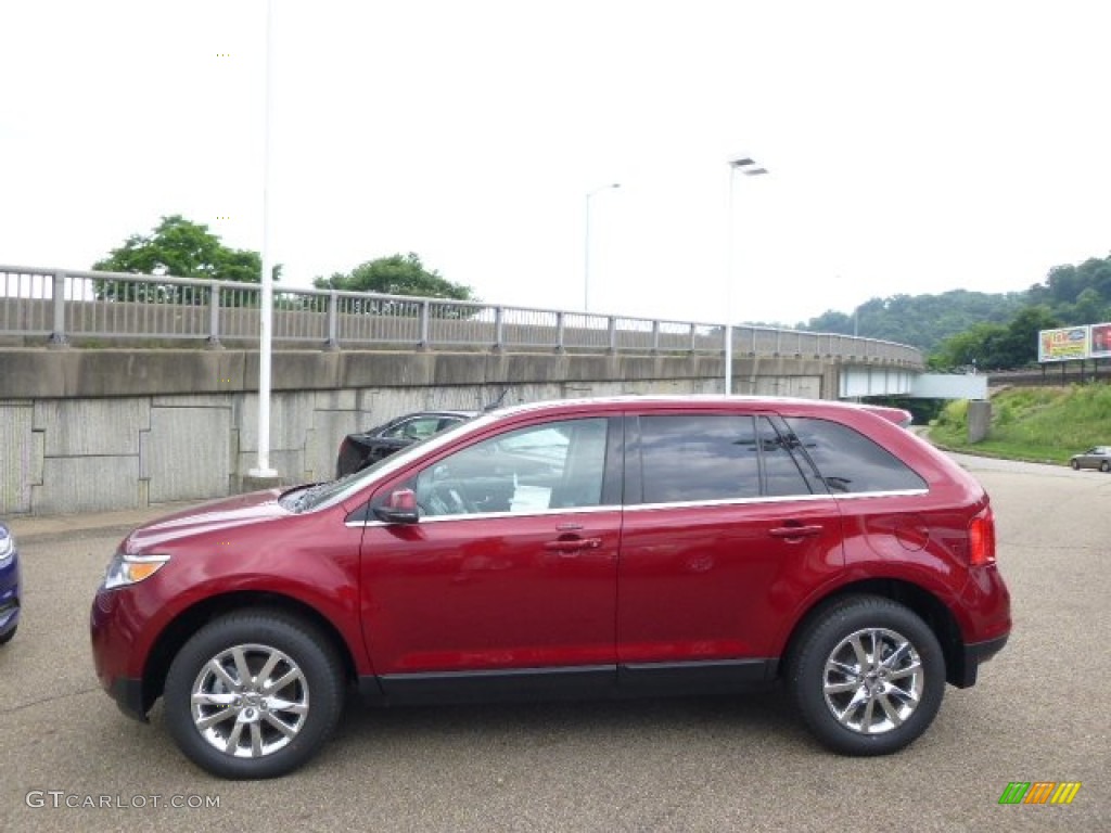 2014 Edge Limited AWD - Ruby Red / Charcoal Black photo #5