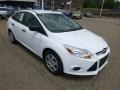 2014 Oxford White Ford Focus S Sedan  photo #2